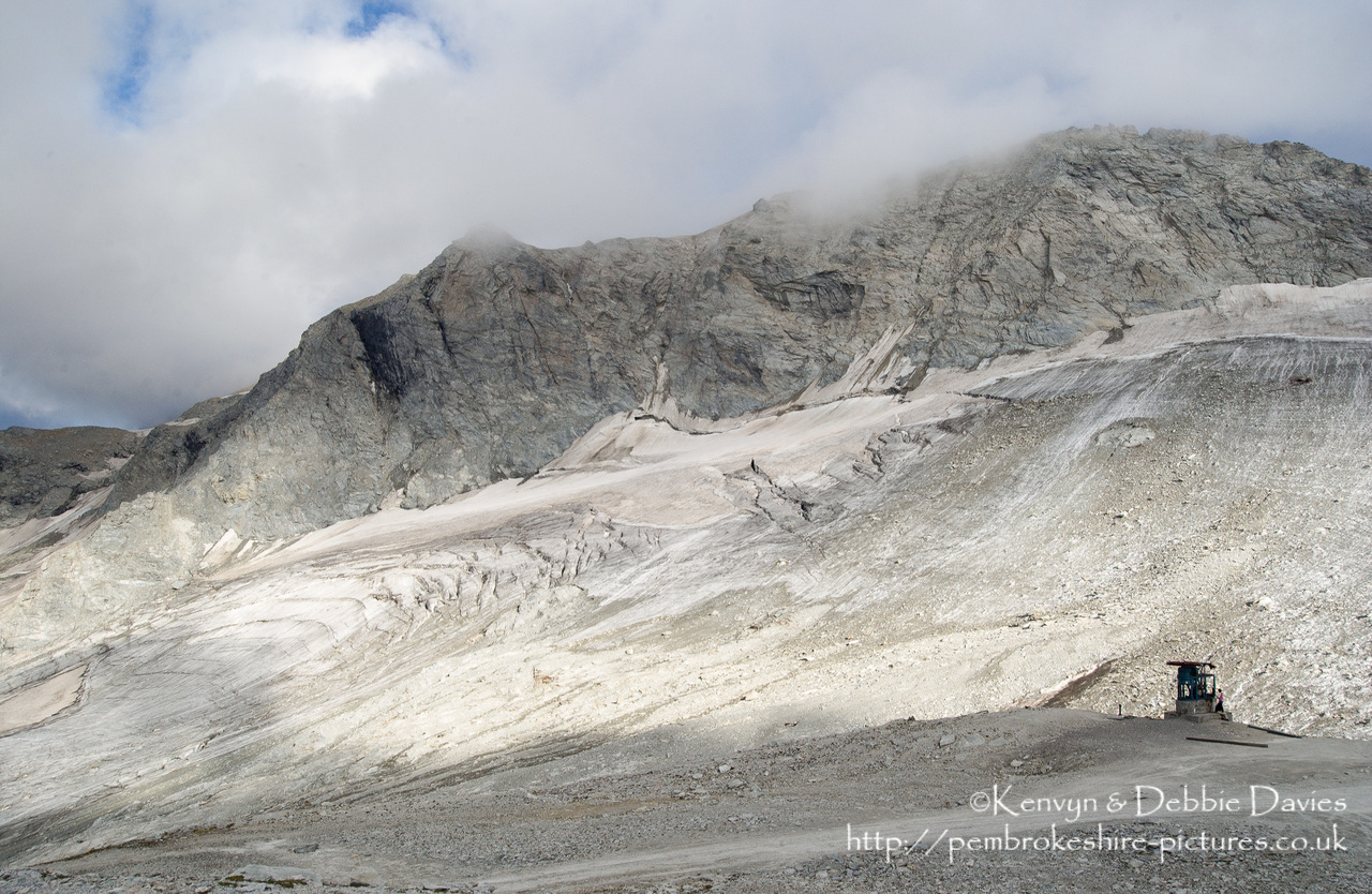 Col Sommeiller is one of the highest places in Europe accessible by vehicle at nearly 3000 metres.